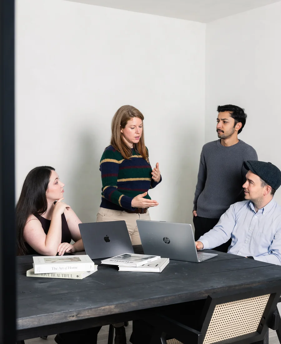 Adcraft Studio team strategy meeting