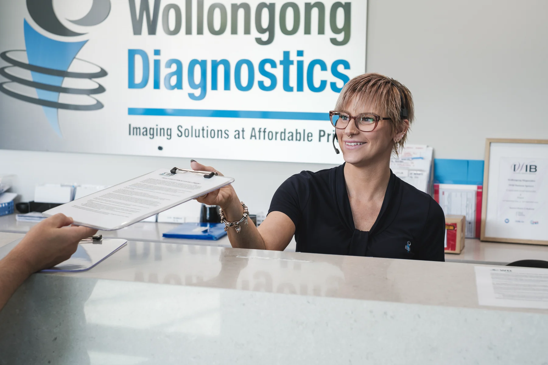 Wollongong Diagnostics reception